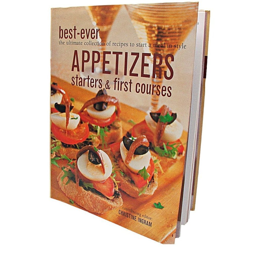 Vintage Cookbook Best-Ever Appetizers Starters & First Courses Paperback 2002